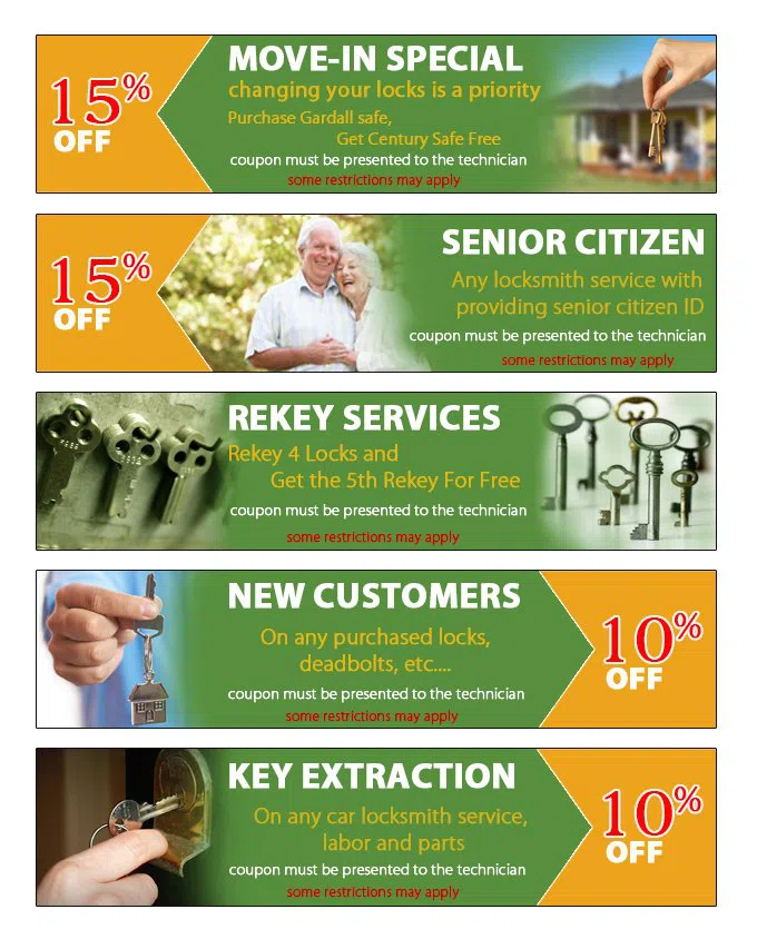 Portland Central Locksmith Portland, OR 503-716-1402 - coupon23-set-five